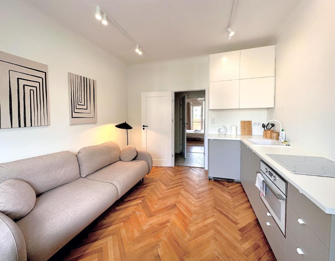 Ferienwohnung Warsaw Concierge Wiatraczna Exterior foto